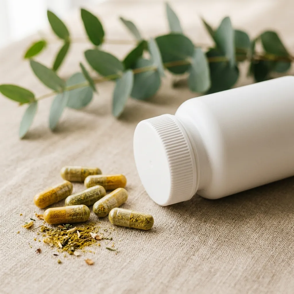 Lungora Herbal Capsules & Pure Ingredients