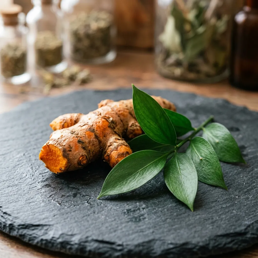 Standardized Turmeric and Butcher's Broom Botanical Extracts